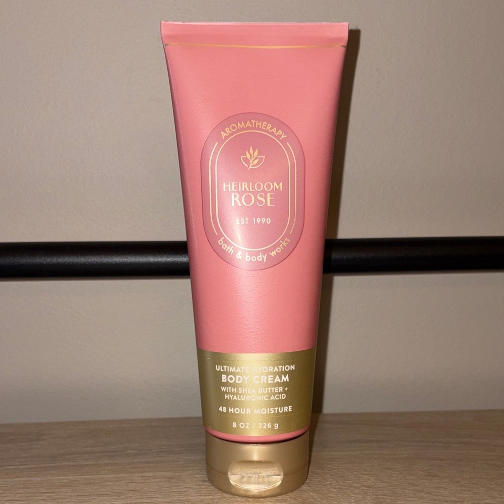 NEW Bath & Body Works Heirloom Rose Aromatherapy Body Cream